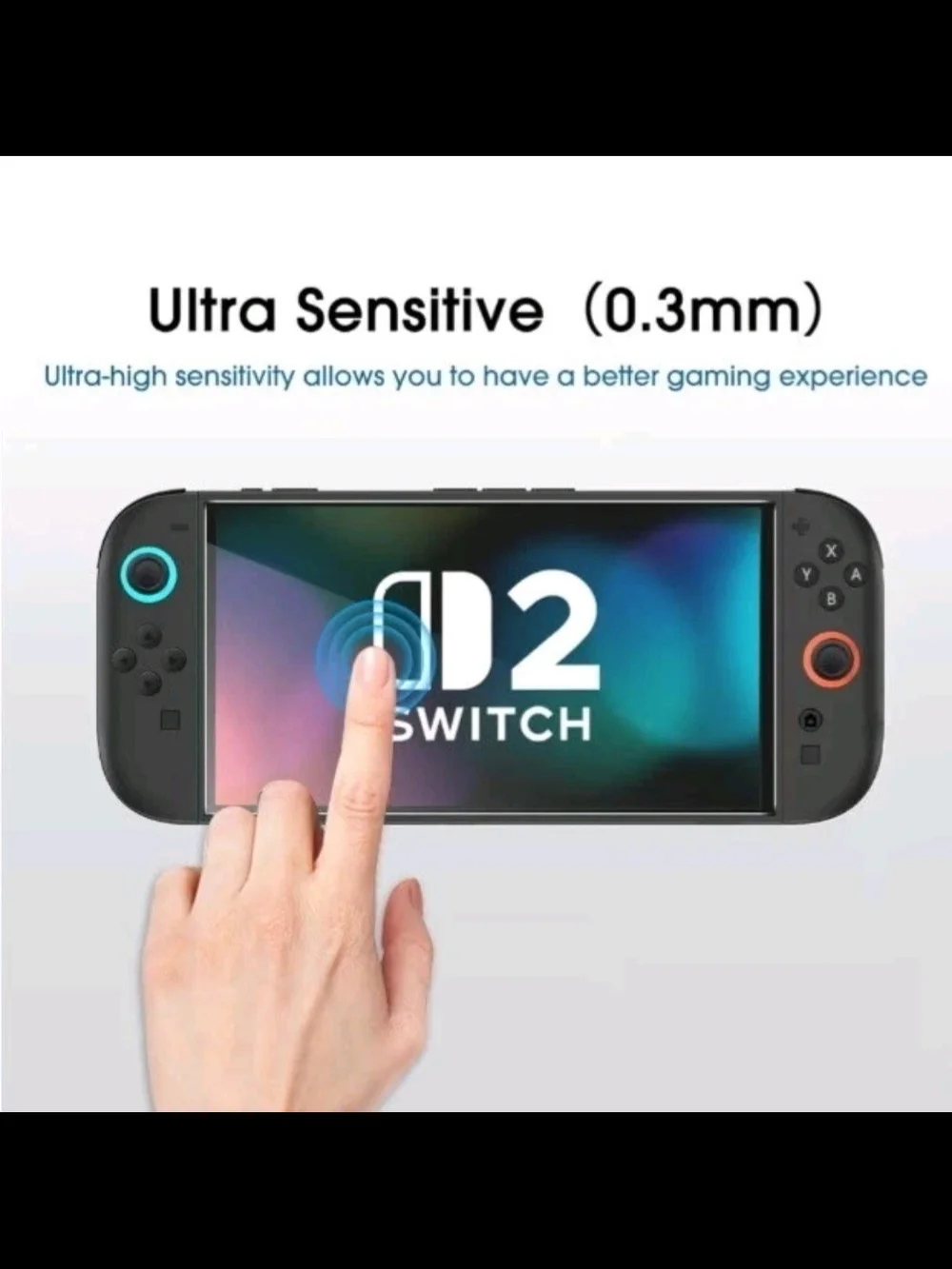 Screen Protector for Nintendo Switch 2 - 3 Pack Tempered Glass AmFilm